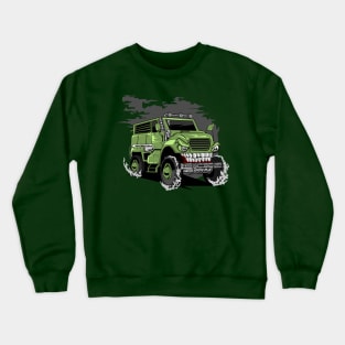 MILITARY MONSTER CAR Crewneck Sweatshirt